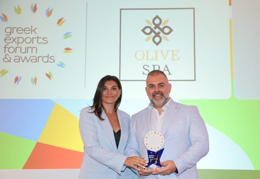 OLIVE SPA S.A. osvaja Srebrnu nagradu na Greek Exports Awards 2025.