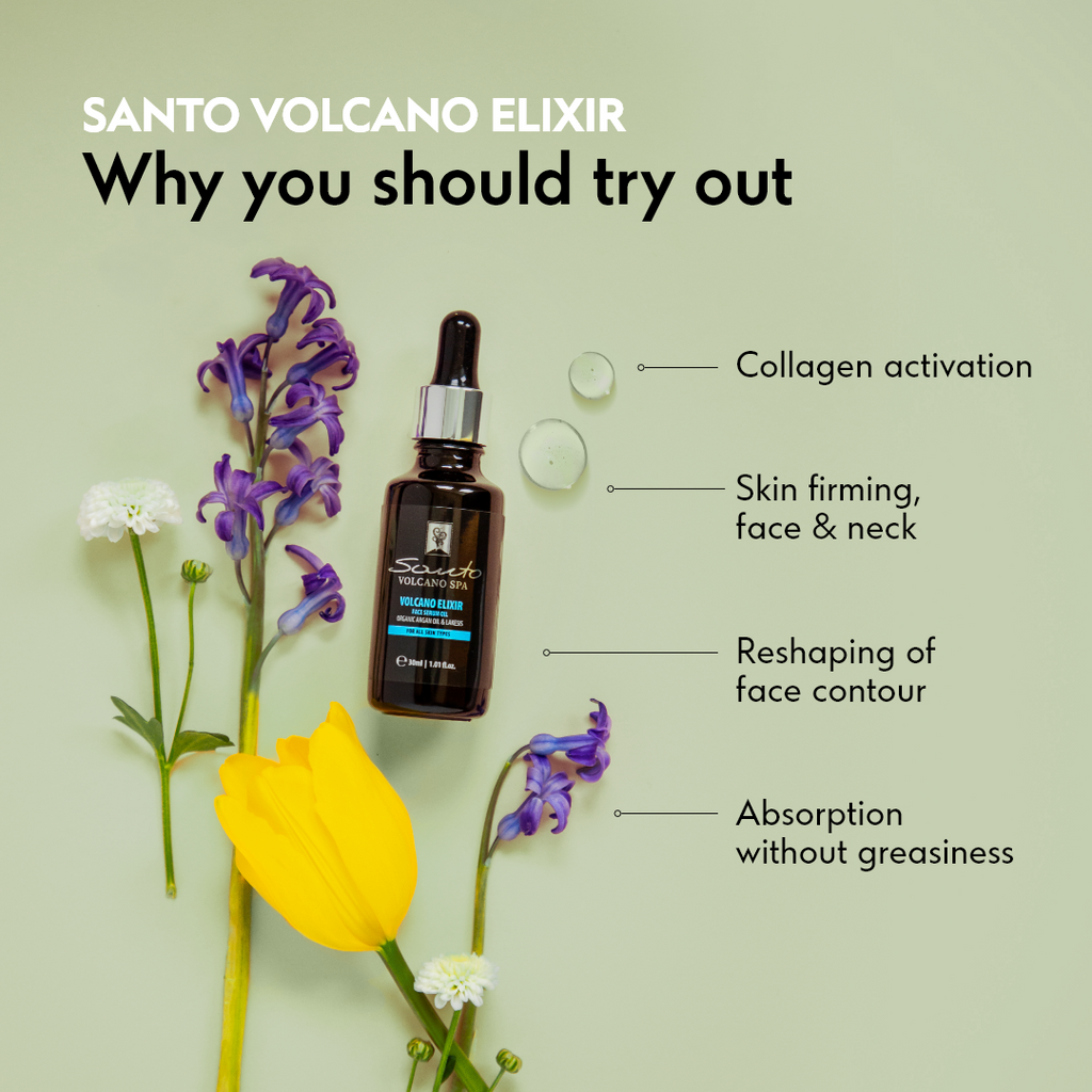 FACE ELIXIR – FIRMING SERUM SANTO VOLCANO 30ML