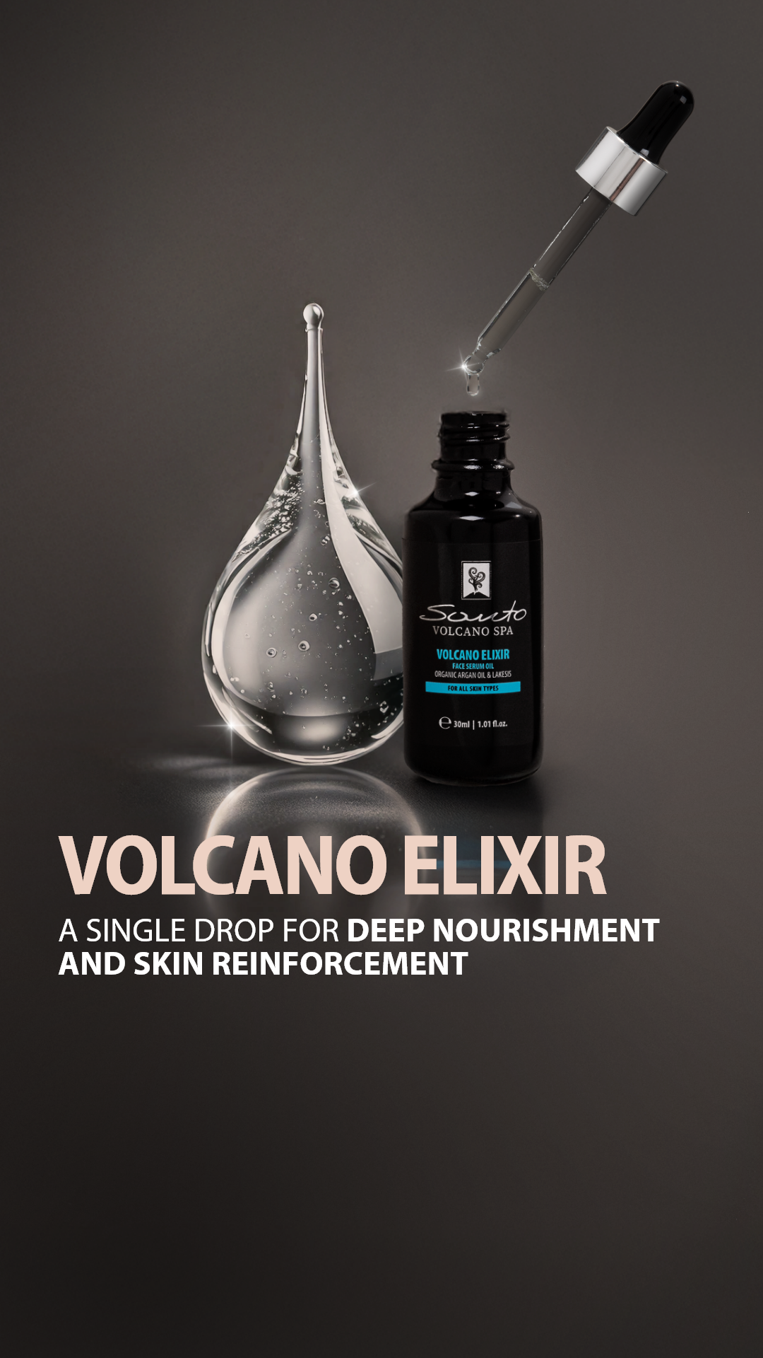FACE ELIXIR – FIRMING SERUM SANTO VOLCANO 30ML