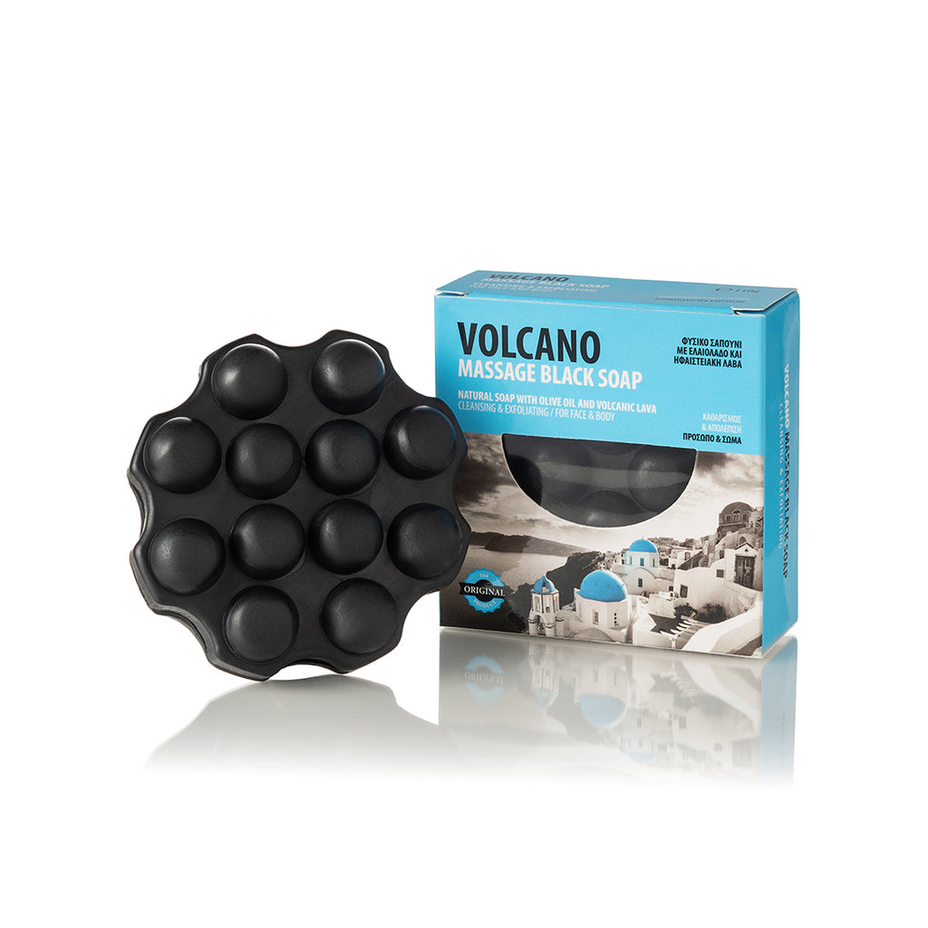 MASSAGE SOAP WITH OLIVE OIL AND VOLCANIC LAVA 110GR
