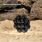 MASSAGE SOAP WITH OLIVE OIL AND VOLCANIC LAVA 110GR